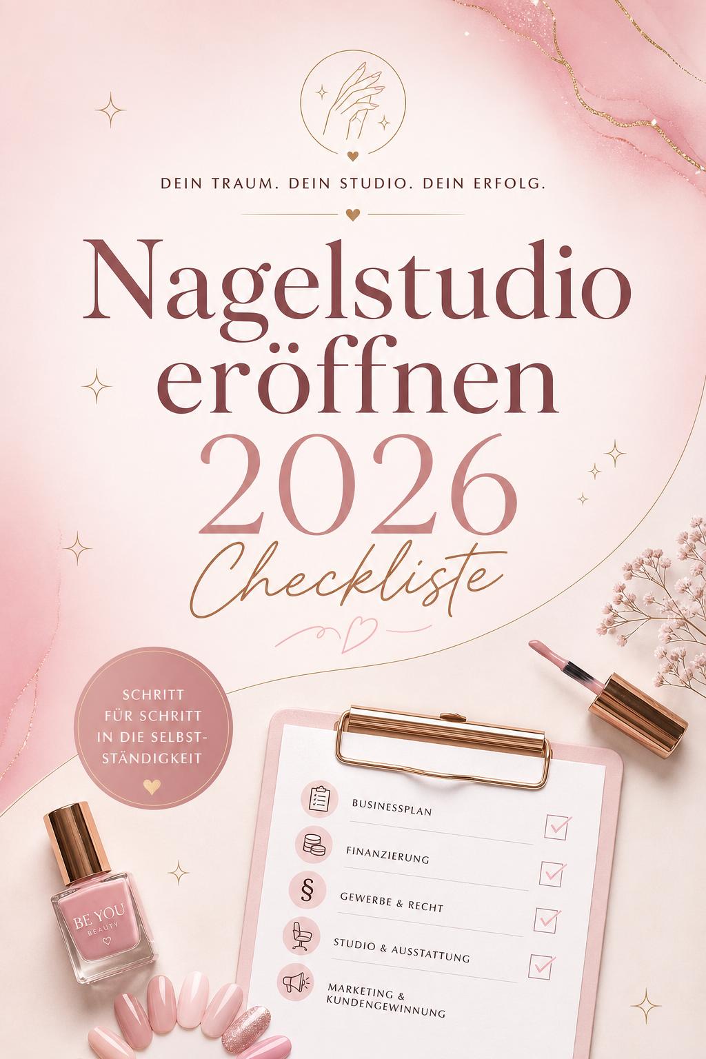 Nagelstudio eröffnen 2026 Checkliste